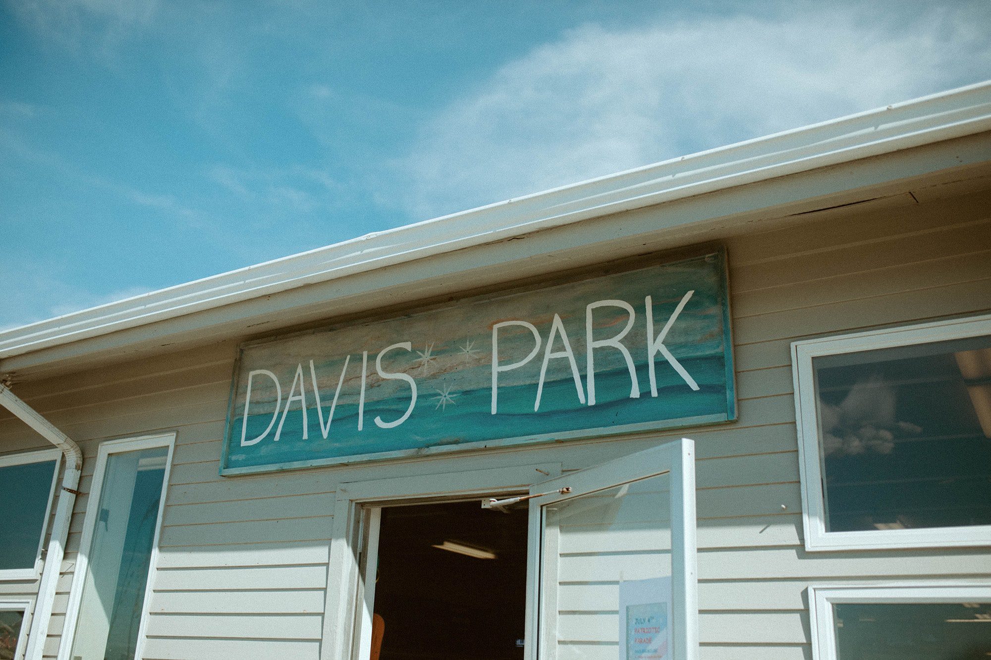 Davis Park, Fire Island, a small unique beachfront community in New York 